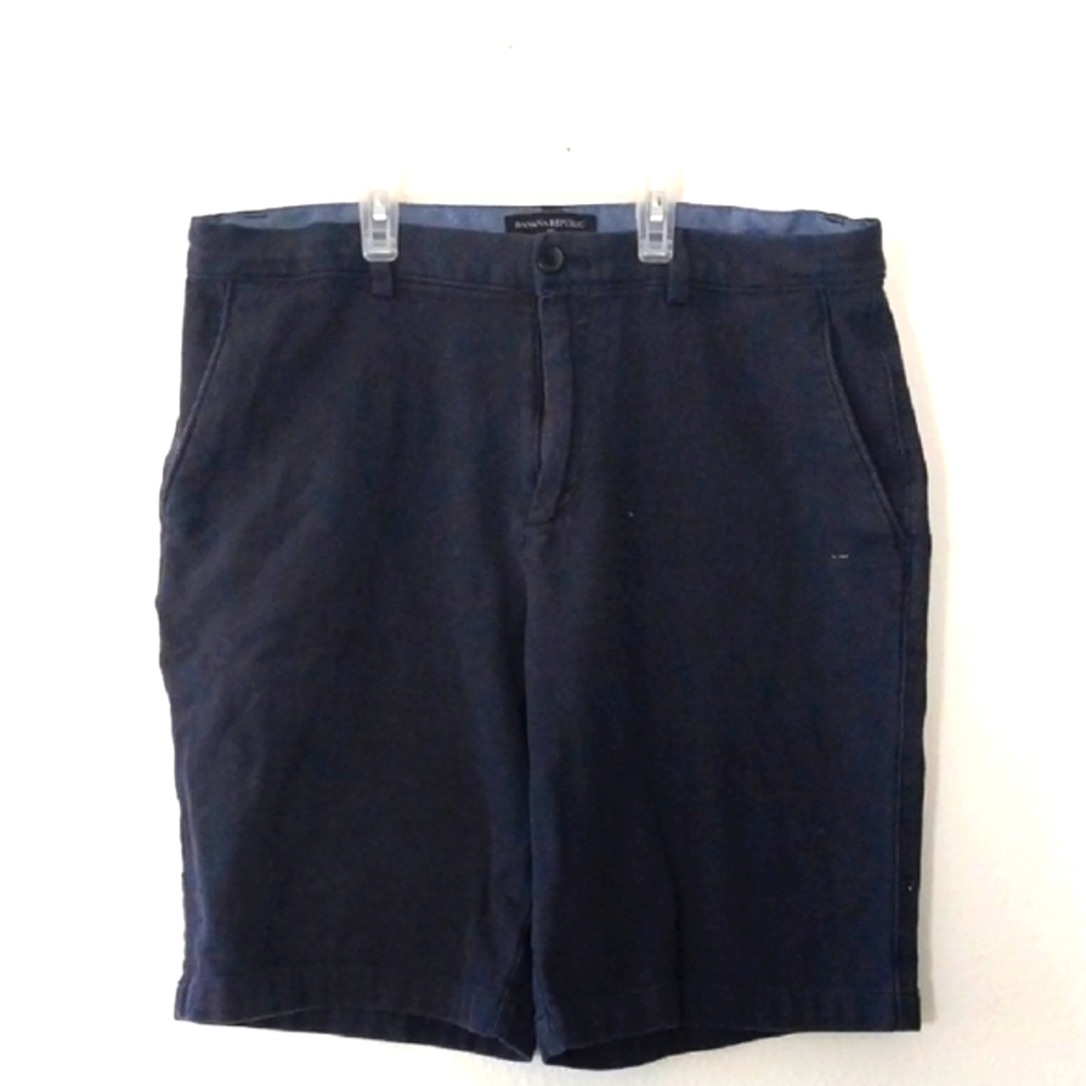 Banana Republic Men's Emerson Navy Shorts size 33